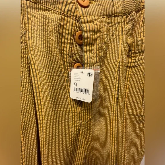 NWT Free People Make A Stand Trousers in Sepia - Picture 6 of 7